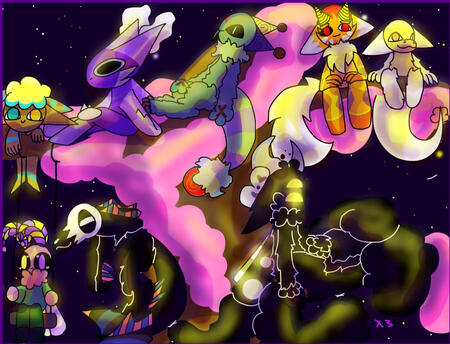 Group + shading/lighting, ETC